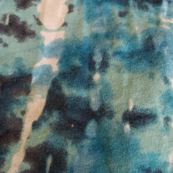 Blue and aqua tie-dyed tunic XXL - Picture 5 of 7